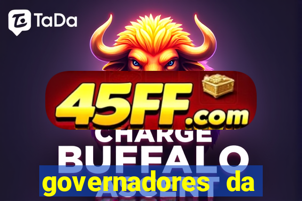 governadores da bahia por ano
